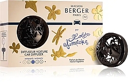 Maison Berger Lolita Lempicka - Set, dark grey (diff/1pcs + cer/tabl/1pcs) — photo N7