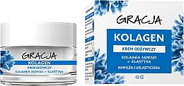 Anti-Wrinkle Nourishing Cream - Gracja Sea Collagen And Elastin Anti-Wrinkle Day/Night Cream — photo N4