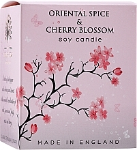 Scented Candle - The English Soap Company Oriental Spice and Cherry Blossom Candle — photo N11