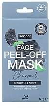 Charcoal Peel-Off Face Mask - Sence Peel-Off Mask Charcoal Exfoliate & Purify — photo N1