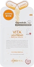 Brightening Sheet Mask - Mediheal Vita Lightbeam Essential Mask Ex — photo N4