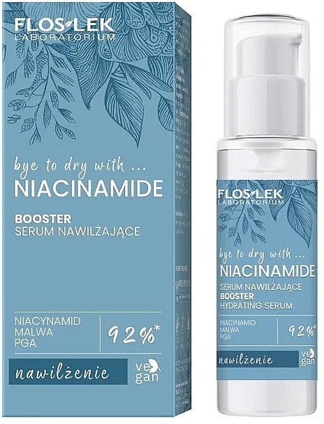 Moisturizing Face Serum - Floslek Niacinamide Booster Hydrating Serum — photo N1