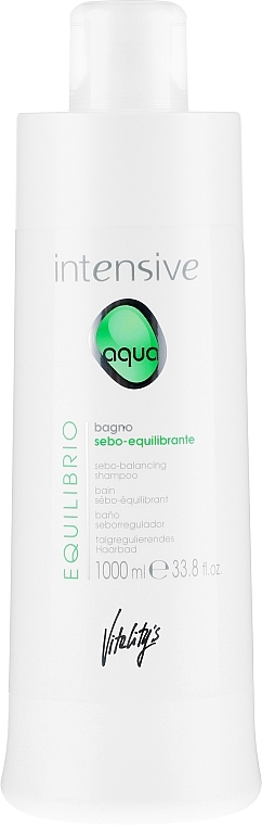 Sebo-Regulating Shampoo - Vitality's Intensive Aqua Equilibrio Sebo-Balancing Shampoo — photo N3