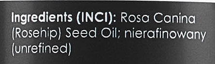 Unrefined Rosehip Oil - Your Natural Side — photo N7