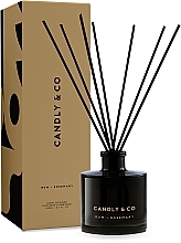 Fragrances, Perfumes, Cosmetics Home Fragrance Diffuser - Candly & Co No.2 Diffuser Rum Rozmaryn