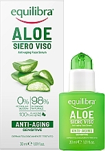 Face Serum with Hyaluronic Acid - Equilibra Aloe Line Serum — photo N13