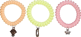 Fragrances, Perfumes, Cosmetics Hair Ties, 5.5 cm, option 6 - Ronney Professional Funny Ring Bubble