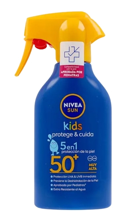 Kids Sun Protection Spray - NIVEA Sun Kids 5 In 1 Protect SPF 50+ — photo N1