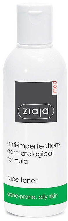 Face Toner - Ziaja Med Anti-Imperfections Formula Toner — photo N9