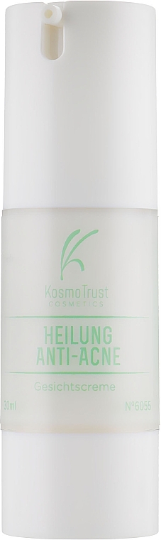 Healing Anti-Acne Face Cream - KosmoTrust Cosmetics Heilung Anti-Acne Gesichtscreme — photo N7