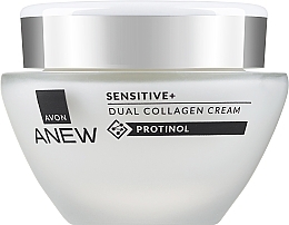 Fragrances, Perfumes, Cosmetics Repairing Face Cream - Avon Anew Sensitive+ Dual Collagen Cream