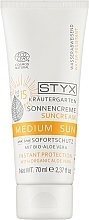 Facial Sun Cream - Styx Naturcosmetic Sun Cream SPF 15 — photo N5