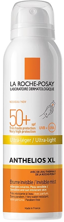 Face and Body Sun Mist - La Roche Posay Anthelios XL Invisible Mist SPF50+ — photo N1