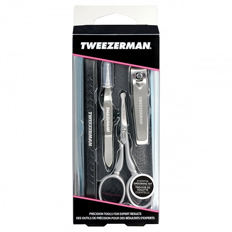Manicure Set, 4 tools - Tweezerman G.E.A.R. Essential Grooming Kit — photo N2