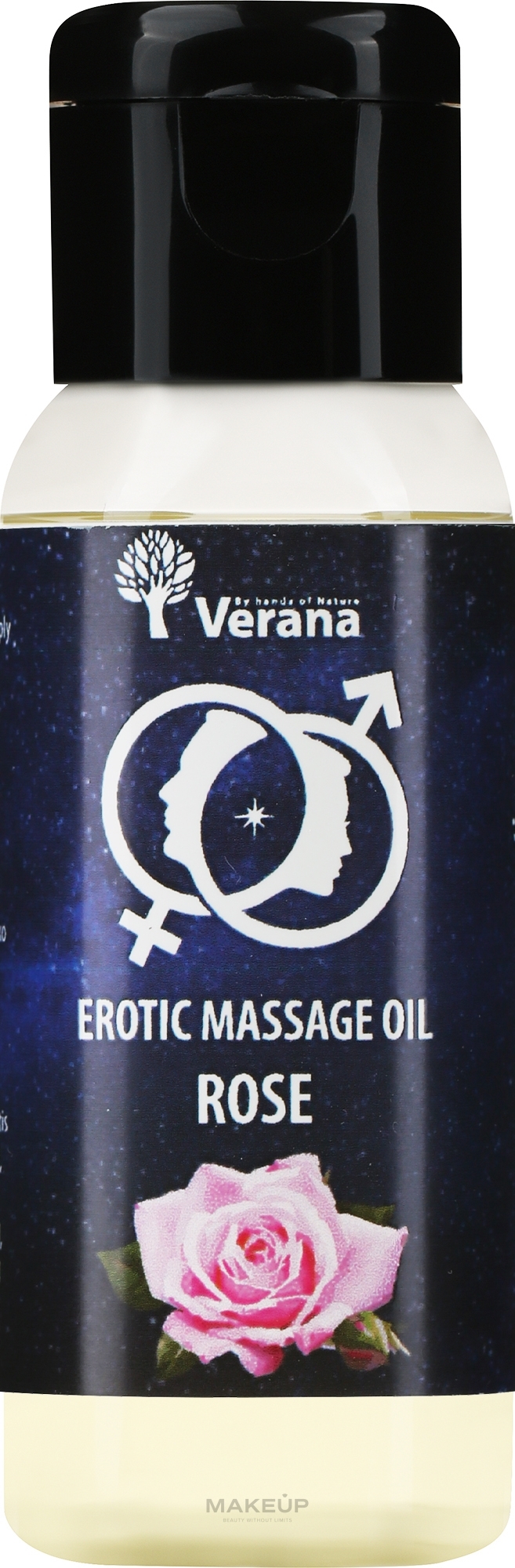 Erotic Massage Oil 'Rose' - Verana Erotic Massage Oil Rose — photo 30 ml