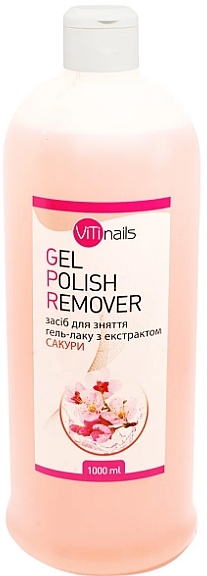 Sakura Gel Polish Remover - ViTinails Gel Polish Remover — photo N4