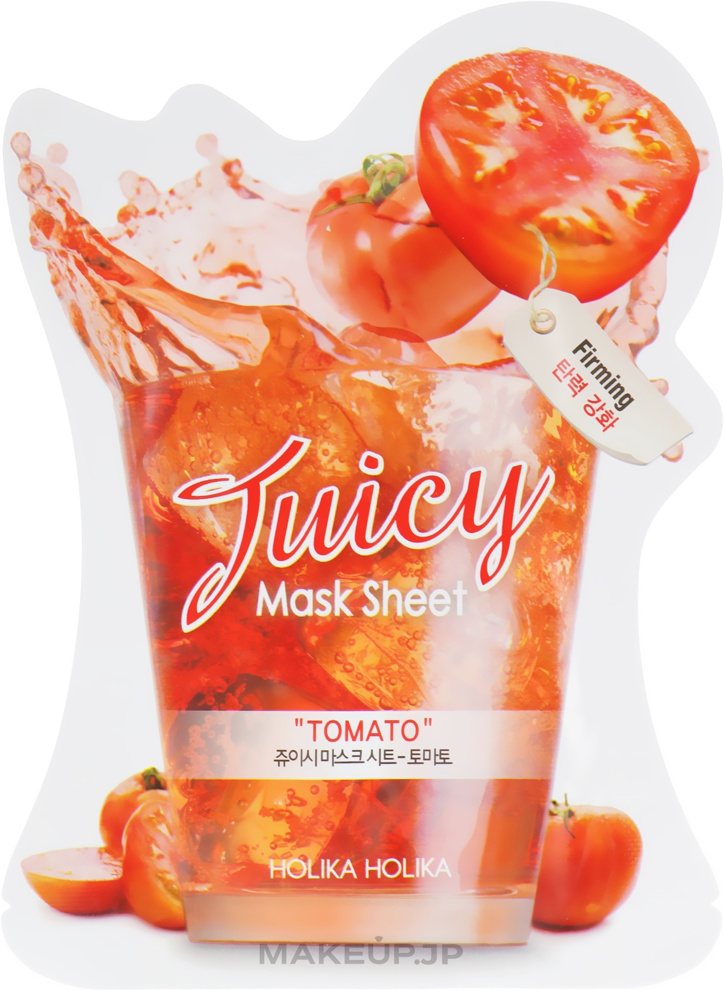 Juicy Sheet Mask with Tomato Juice - Holika Holika Tomato Juicy Mask Sheet — photo 20 ml