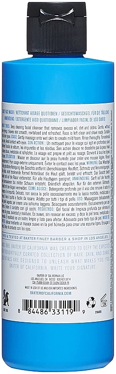 Face Cleanser - Baxter of California Daily Face Wash — photo N2