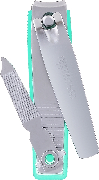 Toe Nail Nippers, 8 cm, Light Green - Nippes Solingen — photo N1