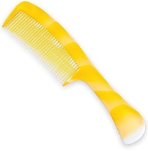 Hair Comb, 60410, yellow - Top Choice — photo N1