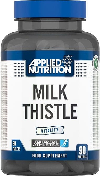 Dietary Supplement "Milk Thistle", 90 tablets - Applied Nutrition Milk Thistle — photo N1