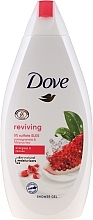 Shower Gel "Pomegranate & Hibiscus" - Dove Go Fresh Reviving Shower Gel — photo N1