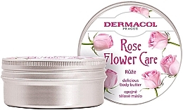 Fragrances, Perfumes, Cosmetics Body Butter - Dermacol Rose Flower Care Body Butter