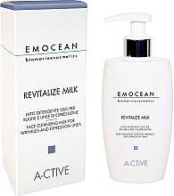 Fragrances, Perfumes, Cosmetics Face Cleansing Milk - Emocean A-Ctive Revitalizing Milk