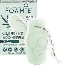 Conditioner Bar for Dry Hair - Foamie Aloe You Vera Much Conditioner Bar Dry Hair — photo N3