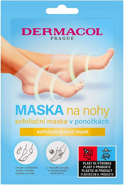 Exfoliating Foot Mask - Dermacol Exfoliating Feet Mask — photo N1