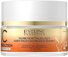 Revitalizing Anti-Wrinkle Face Cream 40+ - Eveline Cosmetics C Perfection Revitalizing Anti-Wrinkle Cream — photo N2