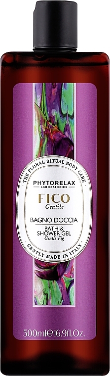 Bath & Shower Gel - Phytorelax Laboratories Floral Ritual Gentle Fig Bath & Shower Gel — photo N1