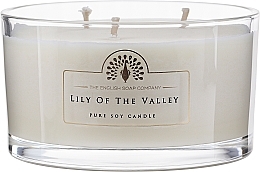 Scented Candle 'Lilly of the Valley' - The English Soap Company Lily Of The Valley Triple Wick Candle — photo N7