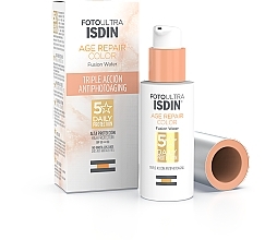 Anti-Photoaging Triple Action Sunscreen Foundation - Isdin FotoUltra Age Repair Color SPF50 — photo N8