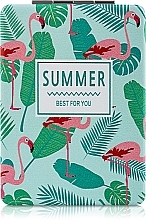 Fragrances, Perfumes, Cosmetics Cosmetic Mirror, "Summer Best fou You", mint with flamingo - SPL