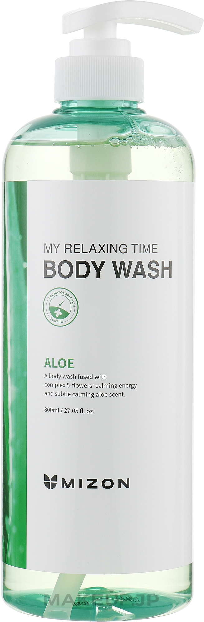 Aloe Shower Gel - Mizon My Relaxing Time Body Wash — photo 800 ml