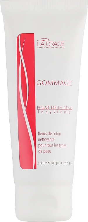 Cotton Gommage - La Grace Eclat De La Peau Gommage Coton — photo N2