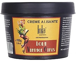 Fragrances, Perfumes, Cosmetics Hair Volume Reducing Smoothing Cream - Lola Cosmetics Vintage Girls Volume Reducer Cream