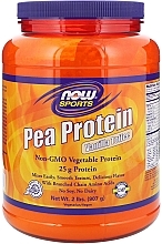 Pea Protein, vanilla toffee - Now Foods Sports Pea Protein Vanilla Toffee — photo N1