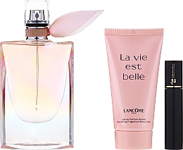 Fragrances, Perfumes, Cosmetics Lancome La Vie Est Belle - Set (edp/50ml + mascara/2ml + b/lot/50ml) 