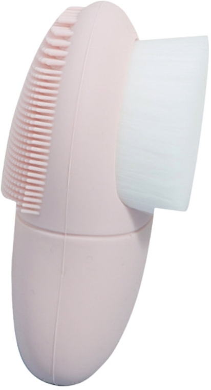 Dual Facial Brush, pink - Mermade Travel Brush.Me — photo N3