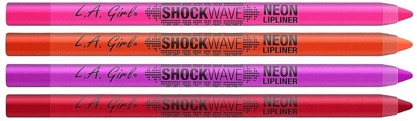 リップペンシル - L.A. Girl Shockwave Neon Lip Liner — photo N2