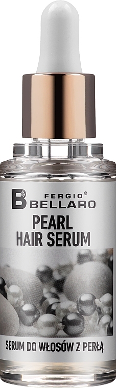 Pearl Extract Serum for Dry and Damaged Hair - Fergio Bellaro Hair Serum Pearl — photo N1