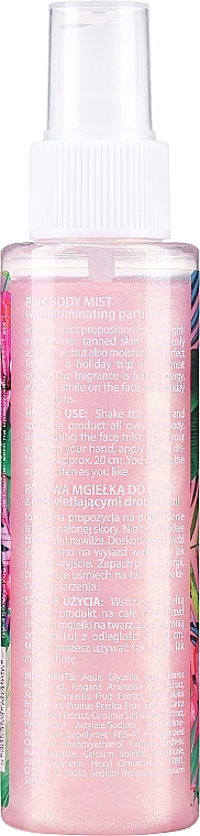 Body Mist - HiSkin Glow My Mind Illuminating Body Mist Pink — photo N2