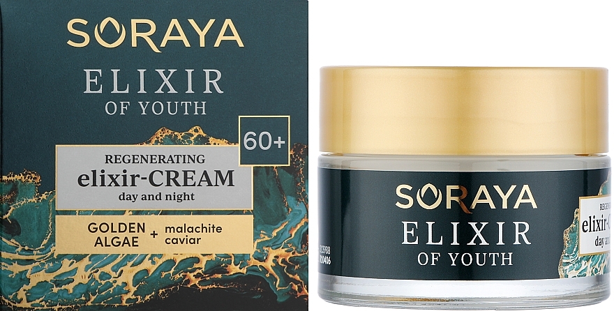 Regenerating Day & Night Cream Elixir 60+ - Soraya Youth Elixir — photo N2