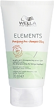 Fragrances, Perfumes, Cosmetics Cleansing Scalp Clay - Wella Professionals Elements Purifying Pre-shampoo Clay