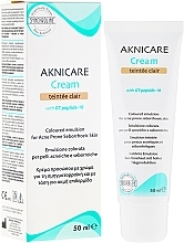 Acne & Blackhead Correcting Cream - Synchroline Aknicare Cream Teinte — photo N2