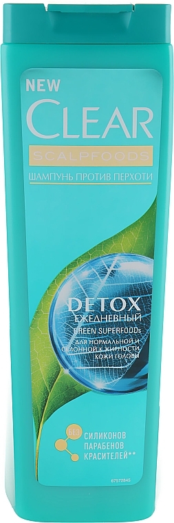 Anti-Dandruff Shampoo for Women 'Detox for Every Day' - Clear Vita Abe — photo N3