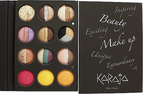 Eyeshadow Palette - Karaja Palette Aquacolor Eyeshadow 76 — photo N1