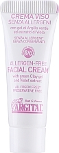 GIFT! Allergen-Free Violet Face Cream - Argital Allergen-free Violet (sample) — photo N1